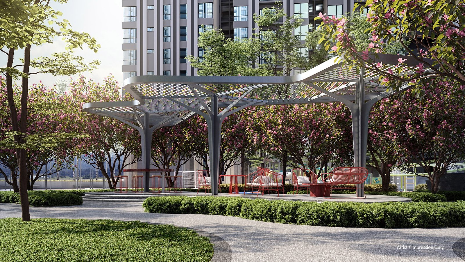 Landscaped gardens