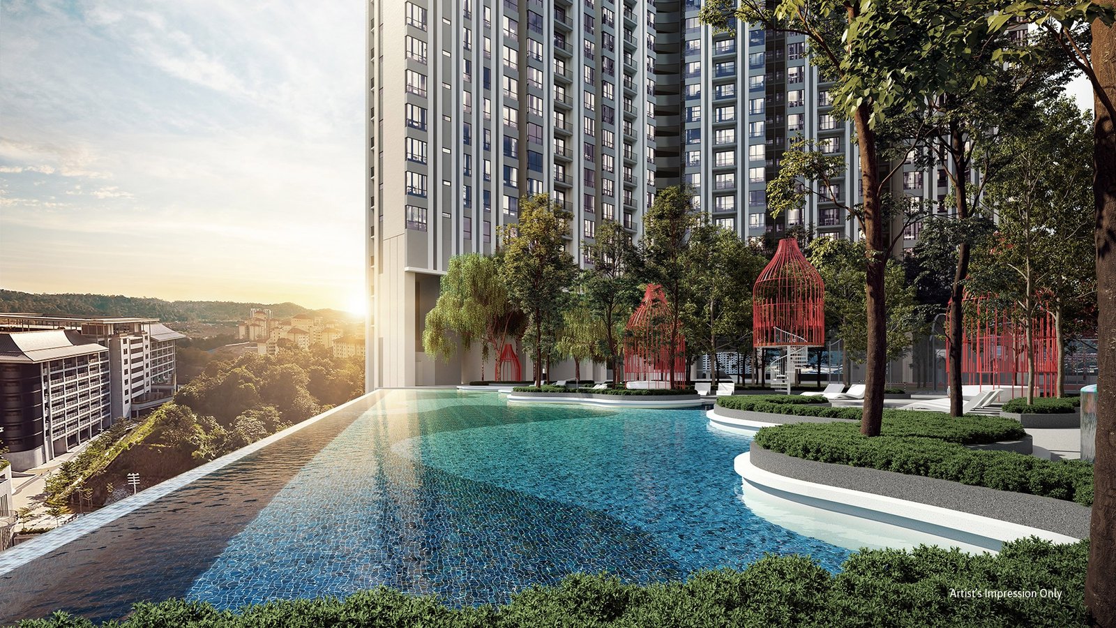 Infinity pool